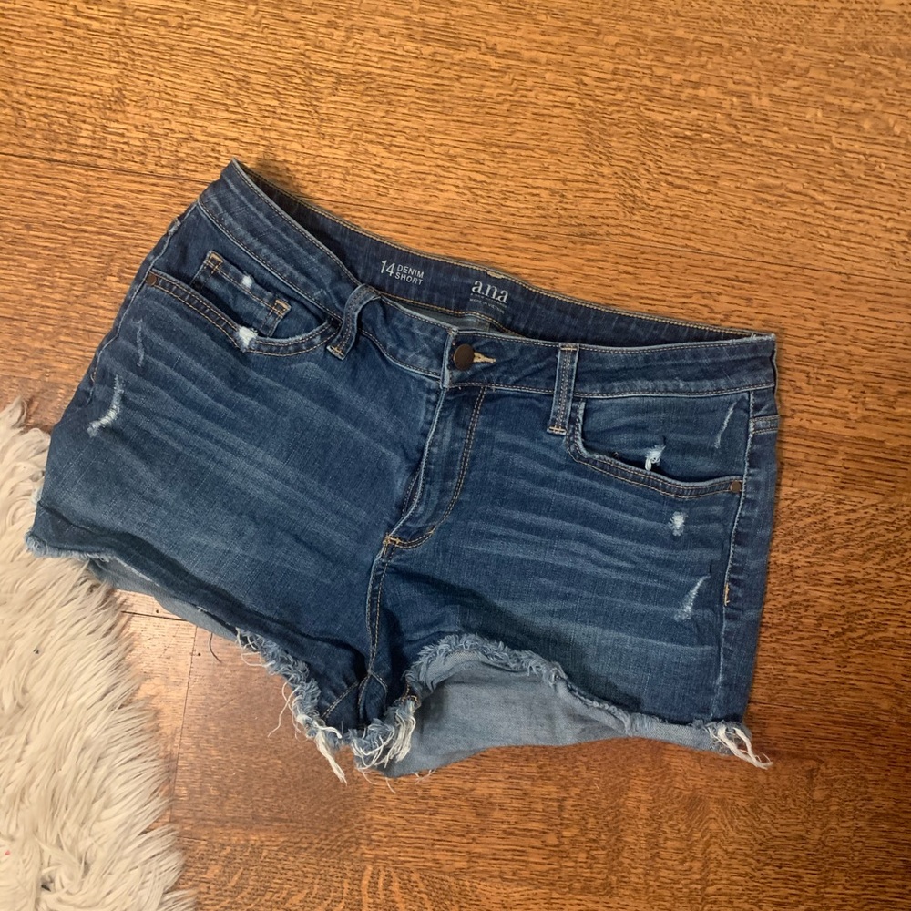 Cutoff Denim Shorts